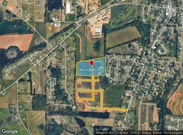 Main St, Headland, AL Parcel Map