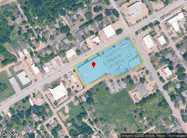 101 S Clay St, Ennis, TX Parcel Map