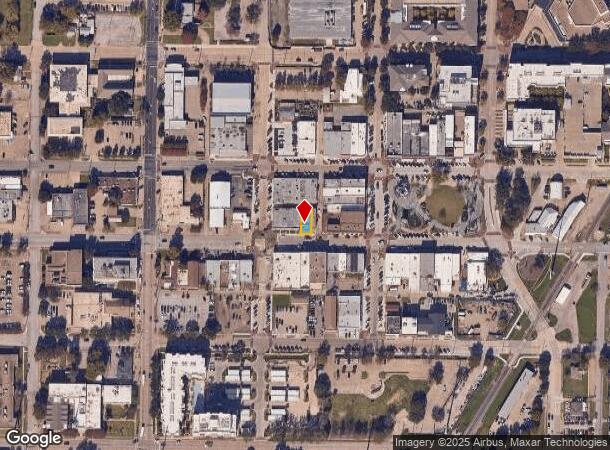  615 Main St, Garland, TX Parcel Map
