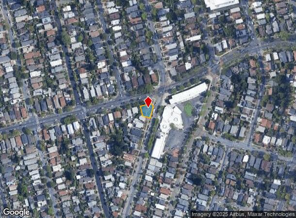 1370 Marin Ave, Albany, CA Parcel Map