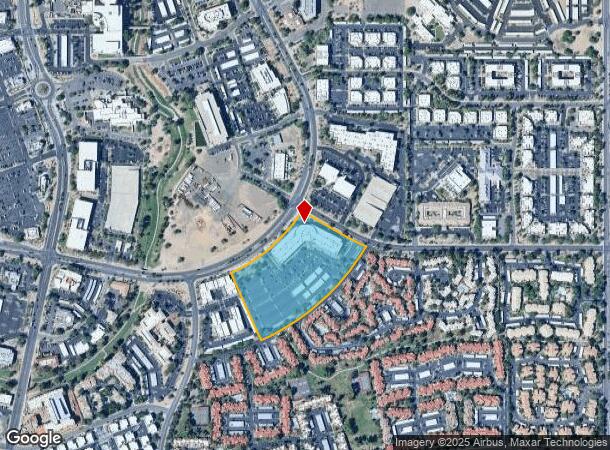  9201 E Mountain View Rd, Scottsdale, AZ Parcel Map