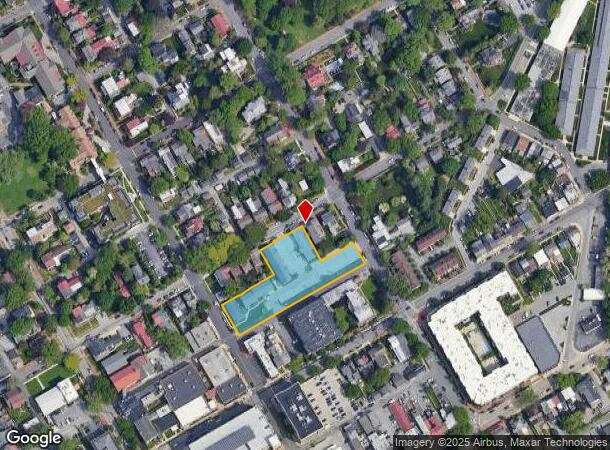 215 N Walnut St, West Chester, PA Parcel Map