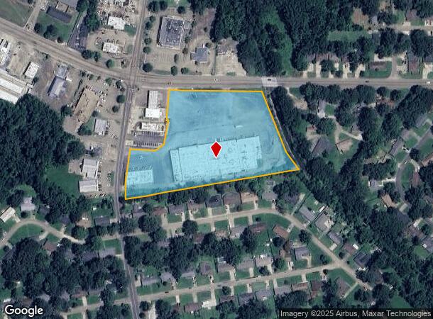  2875 Mcdowell Rd Ext, Jackson, MS Parcel Map