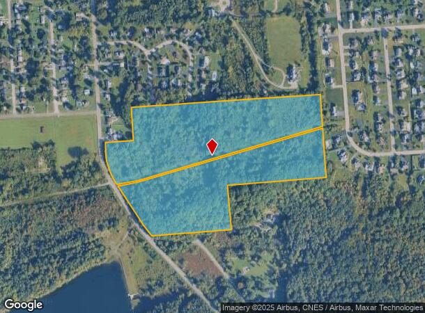  4452 Barker Hill Rd, Jamesville, NY Parcel Map