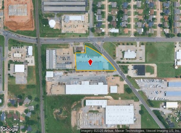  2001 S Broadway St, Moore, OK Parcel Map