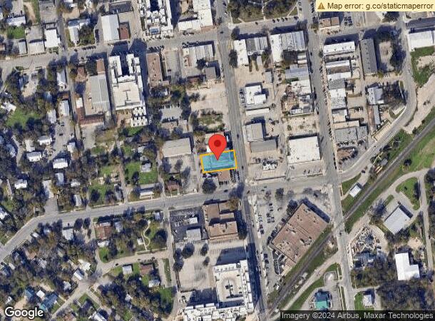  174 S Guadalupe St, San Marcos, TX Parcel Map