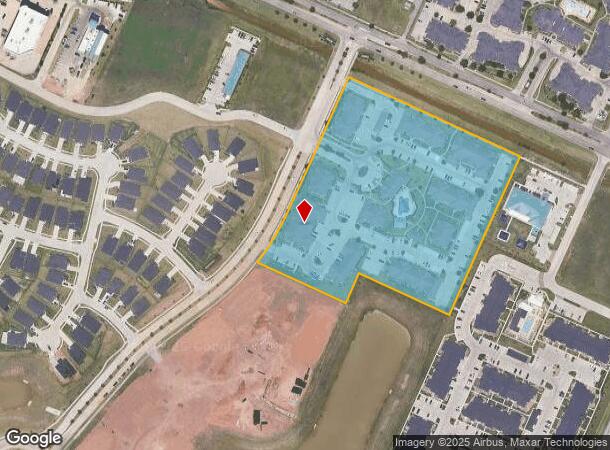  601 Park Place Blvd, Rosenberg, TX Parcel Map