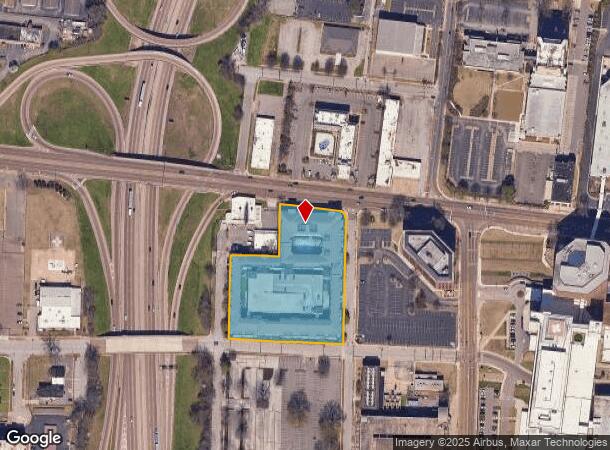 1177 Union Ave, Memphis, TN Parcel Map