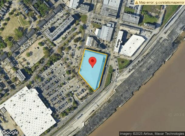  1899 Tchoupitoulas St, New Orleans, LA Parcel Map