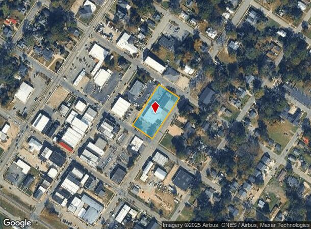 201 N Webb St, Selma, NC Parcel Map
