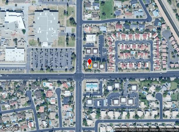  2830 E Brown Rd, Mesa, AZ Parcel Map