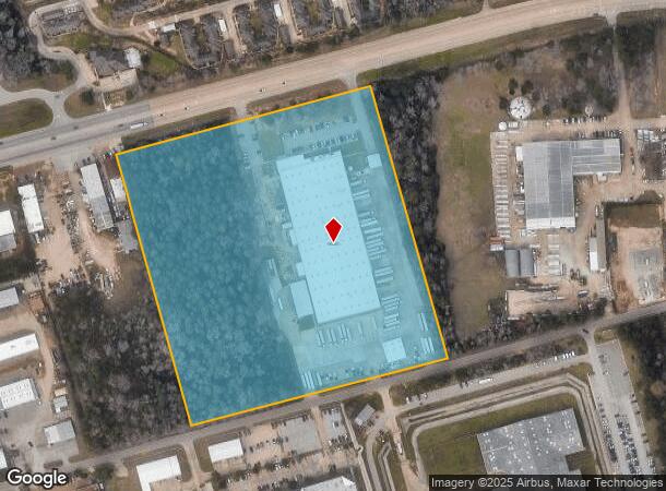  222 N Loop 336 W, Conroe, TX Parcel Map