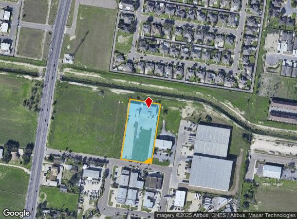 1808 Sharm Dr, Pharr, TX Parcel Map