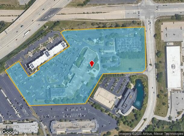  800 Jorie Blvd, Oak Brook, IL Parcel Map