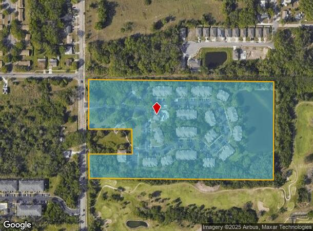  2710 River Trace Cir, Bradenton, FL Parcel Map