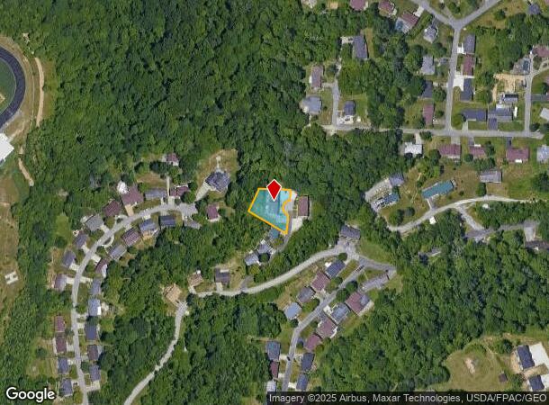 61 Kay Crest Dr, Huntington, WV Parcel Map