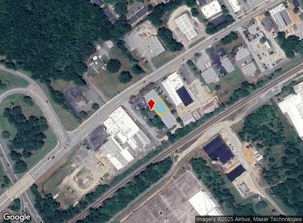  1935 S Main St, Salisbury, NC Parcel Map