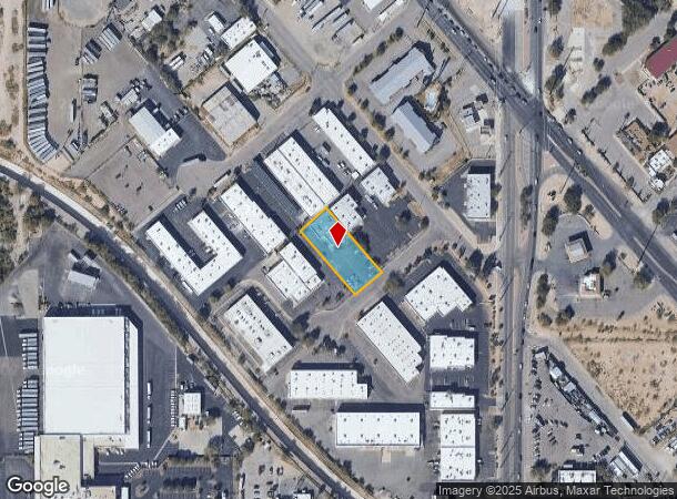  831 E 47Th St, Tucson, AZ Parcel Map