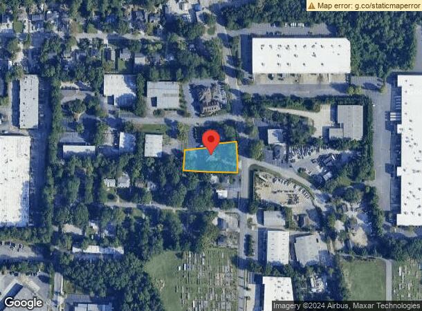  3666 N Peachtree Rd, Atlanta, GA Parcel Map