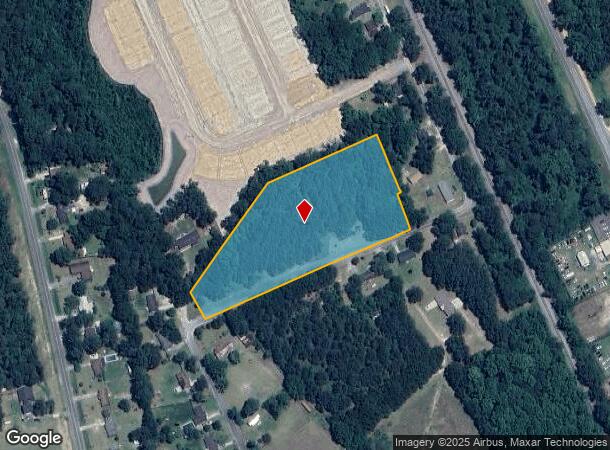 213 Tunnel Rd, Springfield, GA Parcel Map