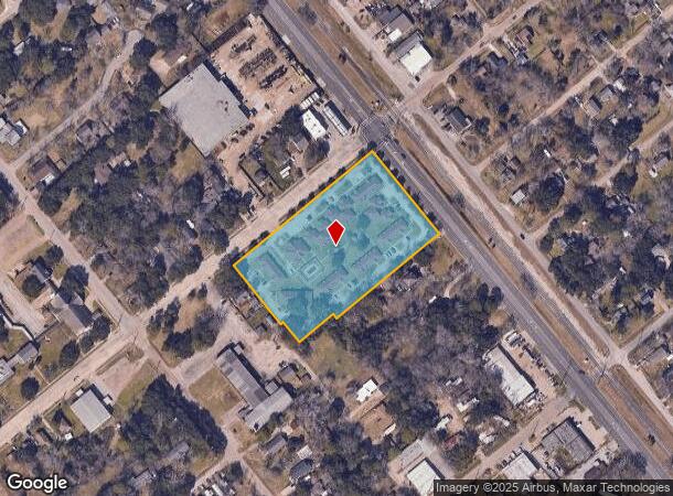  1017 Cedar Dr, La Marque, TX Parcel Map