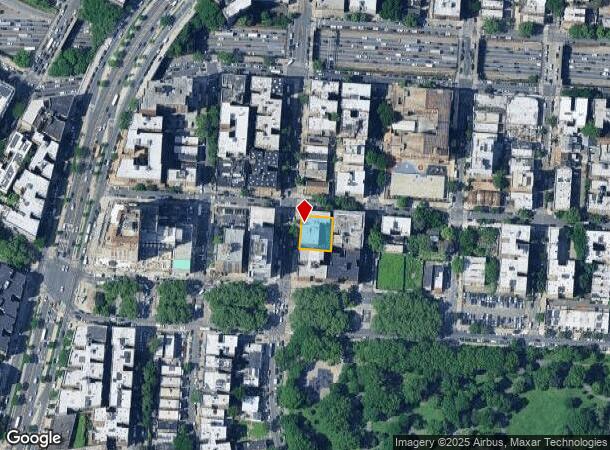 1660 Morris Ave, Bronx, NY Parcel Map