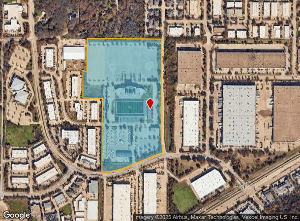 1085 S Kimball Ave, Southlake, TX Parcel Map
