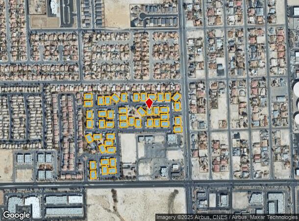  3260 Fountain Falls Way, North Las Vegas, NV Parcel Map