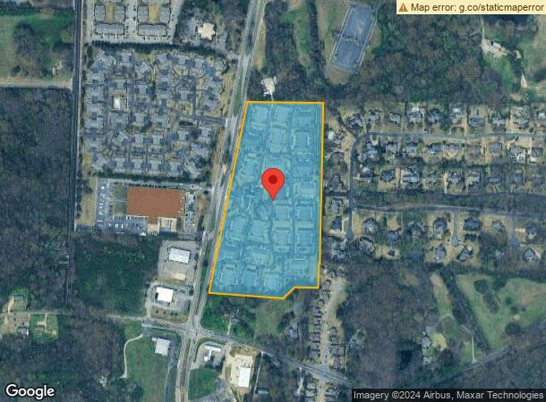  1800 Appling Rd, Cordova, TN Parcel Map