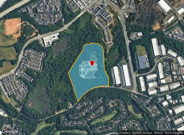4500 Mcginnis Ferry Rd, Alpharetta, GA Parcel Map