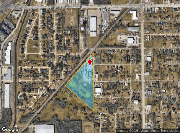  3705 Saint James Blvd, Beaumont, TX Parcel Map