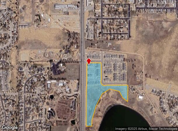 6815 Debra Dr, Fort Collins, CO Parcel Map