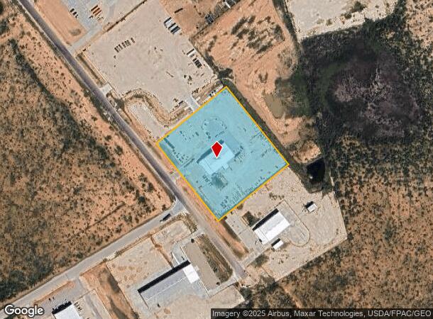  1151 S Faudree Rd, Midland, TX Parcel Map