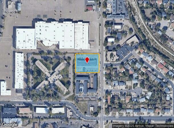  1328 Potter Dr, Colorado Springs, CO Parcel Map