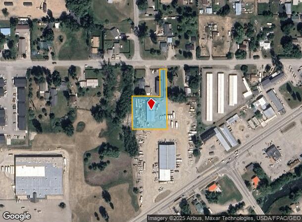 148 E Cottonwood Dr, Kalispell, MT Parcel Map