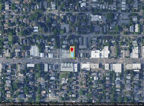 3423 Se Hawthorne Blvd, Portland, OR Parcel Map