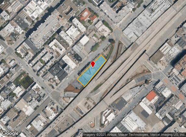 851 Harrison St, San Francisco, CA Parcel Map
