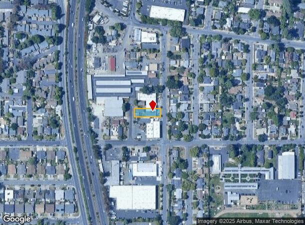  210 Ornduff St, Napa, CA Parcel Map