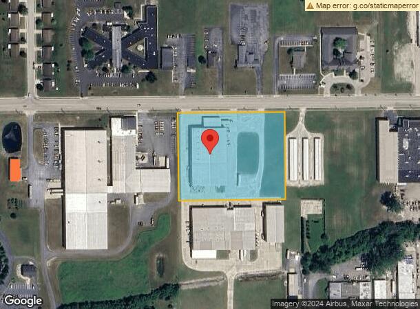  1801 W High St, Piqua, OH Parcel Map