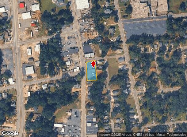  1503 S Main St, Anderson, SC Parcel Map