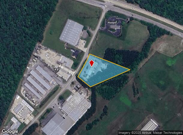  23225 Airpark Dr, North Dinwiddie, VA Parcel Map