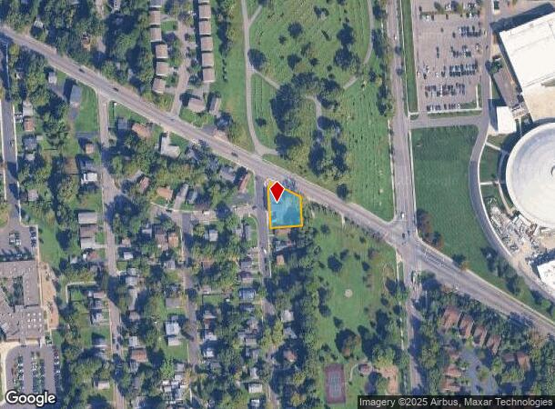  1202 E Colvin St, Syracuse, NY Parcel Map
