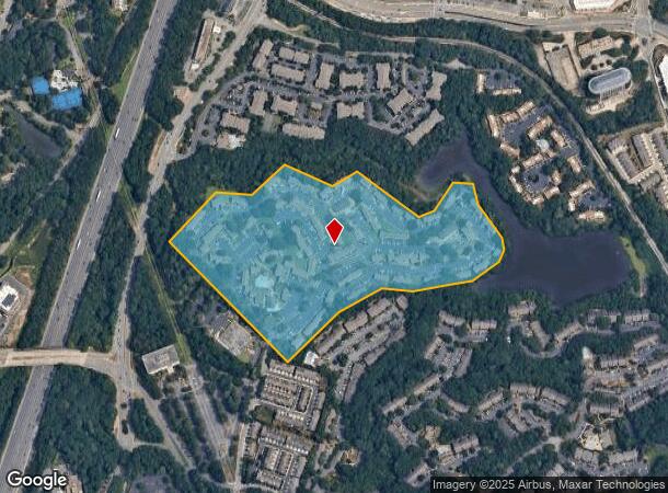  3000 Cumberland Club Dr Se, Atlanta, GA Parcel Map