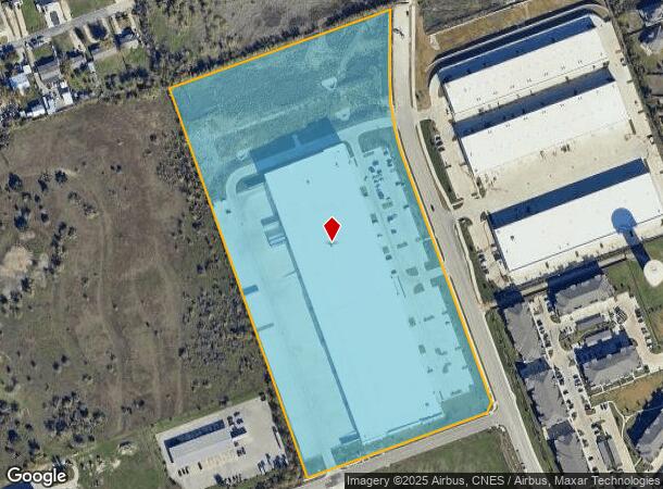 1310 Blue Ridge Dr, Georgetown, TX Parcel Map