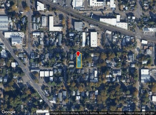  970 W 3Rd Ave, Eugene, OR Parcel Map