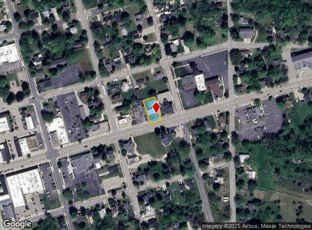  517 E Main St, Lowell, MI Parcel Map