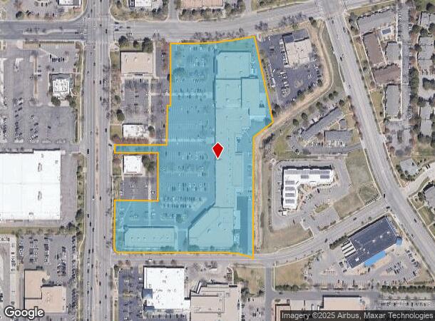  4356 S College Ave, Fort Collins, CO Parcel Map