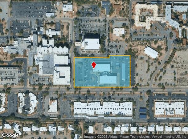 6561 E Carondelet Dr, Tucson, AZ Parcel Map