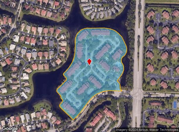  101 Waterway Village Ct, Greenacres, FL Parcel Map