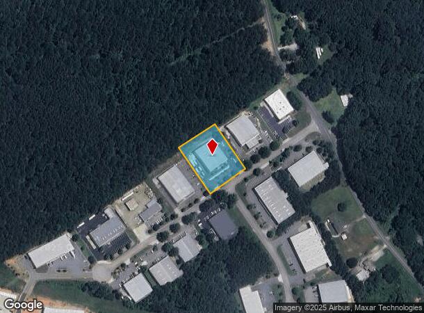 1525 University Dr, Auburn, GA Parcel Map